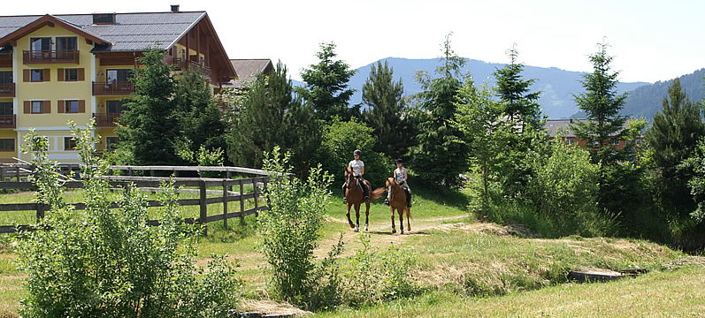 Ein Paradies für Pferd & Reiter - Reiten, Reiturlaub. Reiterferien in Österreich
